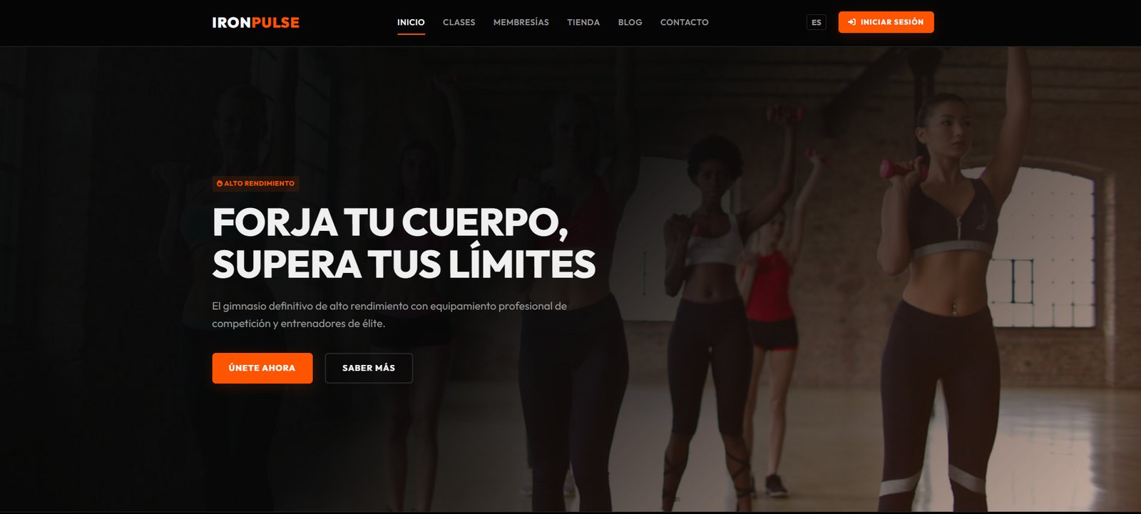 Demo Web Gimnasio