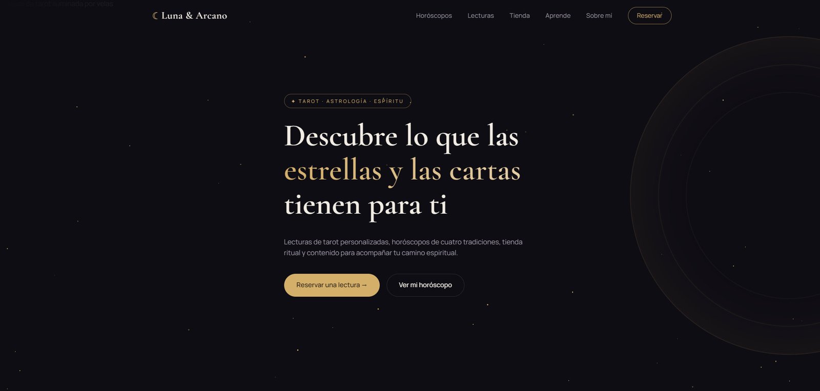 Demo Web Tarot
